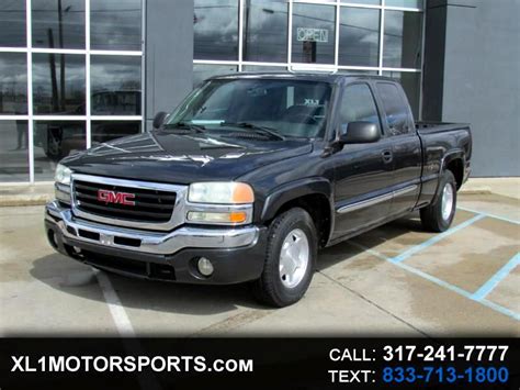 Used 2004 Gmc Sierra 1500 Sle Ext Cab 2wd For Sale In Indianapolis In