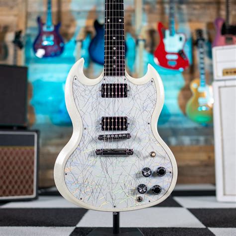 Gibson Guitar Of The Week Sg Special With White Mirror Top The