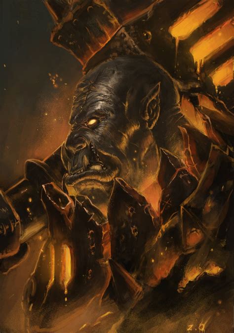 Blackhand By Devmarine On Deviantart World Of Warcraft Warlords Of