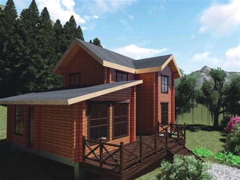 Customized Pine Wooden Log Cabin Modular Wood House With Integrated Rooms