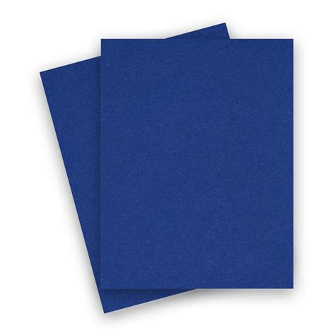 Basics Blue 85x11 Letter Paper 80c Cardstock 25 Pk Quality 8 1