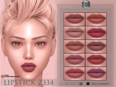 The Sims Resource Lipstick Z334