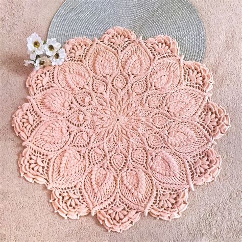 My Favorite Pink Lace Doily Made By Me Rcrafts