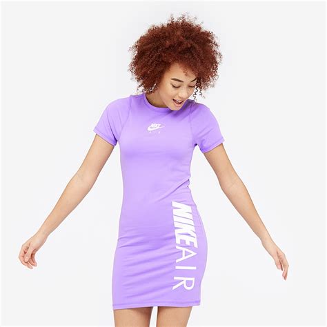 Nike Womens Sportswear Air T Shirt Dress Space Purple Womens Clothing