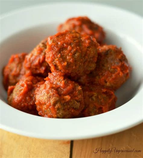 We have recipes for pork, turkey, lamb and more. Anne Burrell's (Baked) Meatballs - Happily Unprocessed