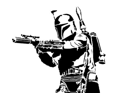 Boba Fett Stencil Image Search Results Star Wars Stencil Star Wars