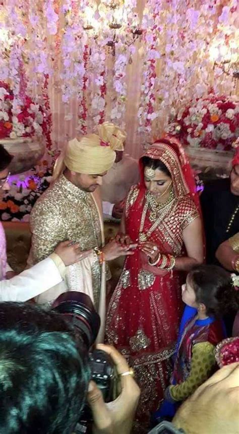 inside pictures of suresh raina s wedding sports gallery news the indian express