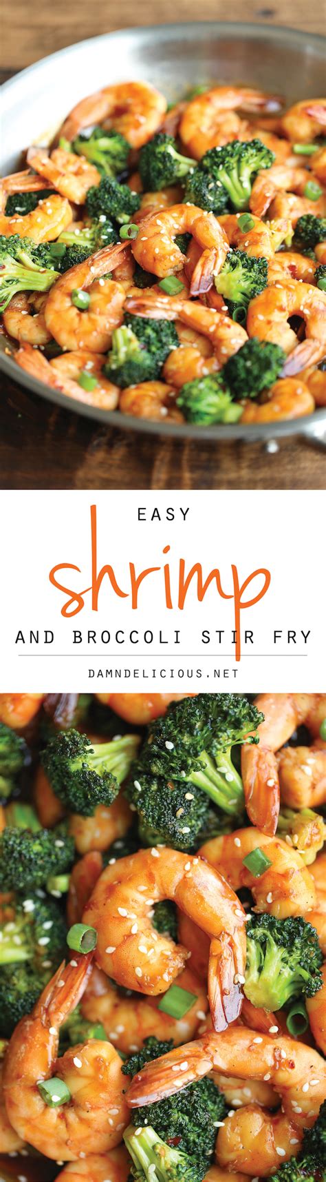 These cookies are especially made. Easy Shrimp and Broccoli Stir Fry - Damn Delicious