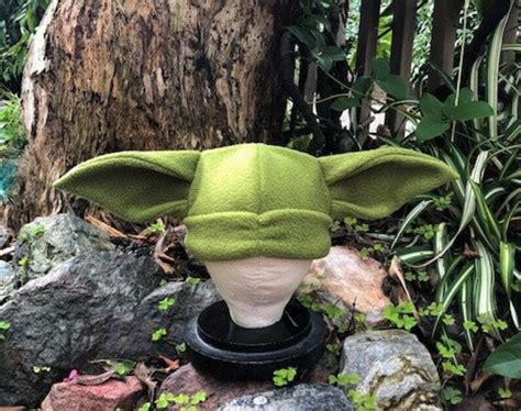 Baby Yoda Hat Infant Child Adult Sizes Inspired By Star Wars Etsy