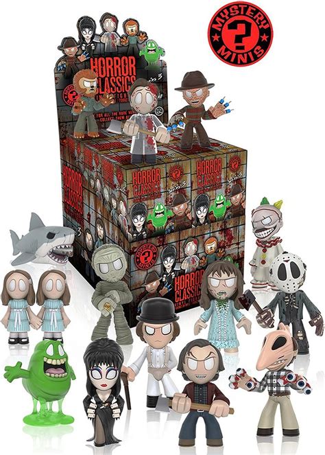 Horror Collection Mystery Minis Series 3 Display Case Set Of 12 By