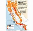 California Wildfire Map 2018 - Printable Maps