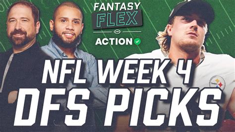 stack these offenses in fantasy nfl week 4 dfs picks and fantasy football predictions fantasy