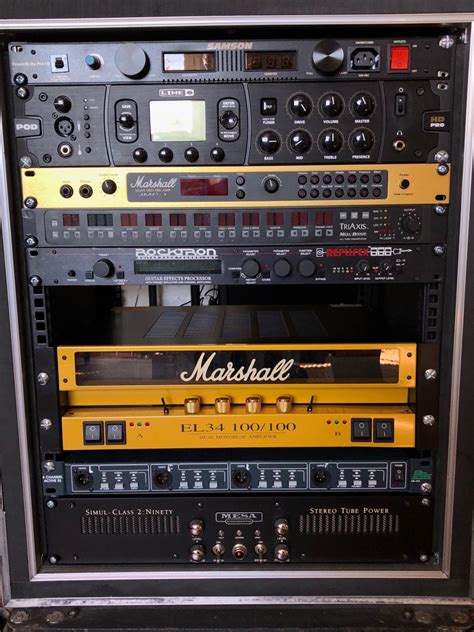 Marshall El34 100100 Stereo Power Amp Unique Guitars