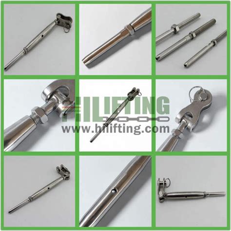 Stainless Steel Closed Body Turnbuckle Toggle And Swagless Hilifting