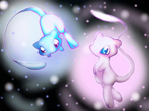 Image Shiny Mew And Mew Pokémon Wiki Fandom Powered By Wikia