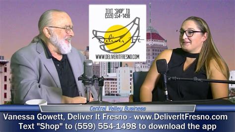 Vanessa Gowett Of Deliver It Fresno On Central Valley Business