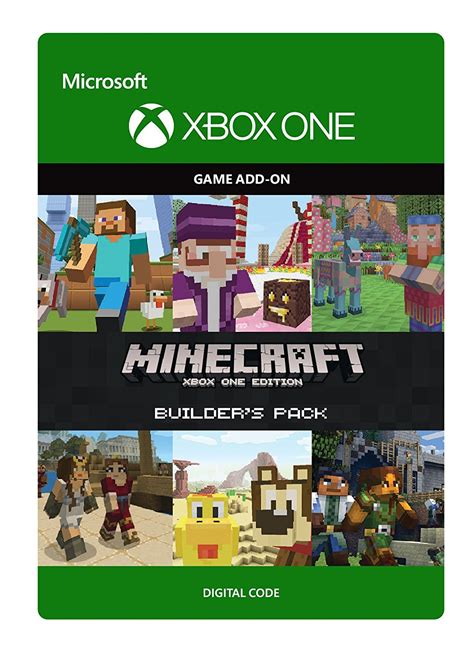 Minecraft Xbox One Edition Builders Pack Cd Key For Xbox One