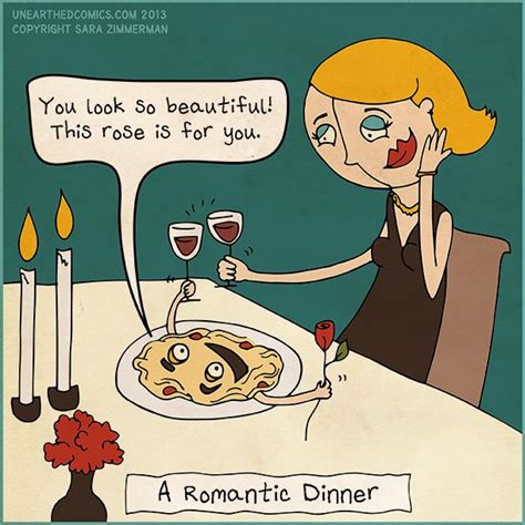 Pun Comics Rose For You Romantic Dinner Date Romantic Dinners Hard Working Women Food Puns