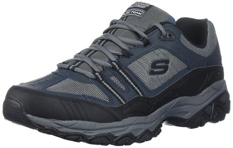 Skechers Afterburn Memory Foam Men Strike M Fit Sport After Burn