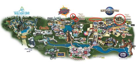 Harry Potter Universal Studios Map Florida Images And Photos Finder