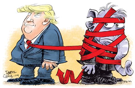 Political Cartoons Trump Impeachment Trial Opens