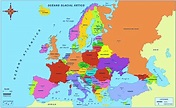 Mapa Politico De Europa En Español Para Imprimir - Mapa Fisico