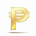Philippine Peso Currency Symbol Stock Illustration - Download Image Now ...