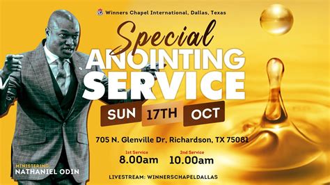 Special Anointing Service 2nd Service Youtube
