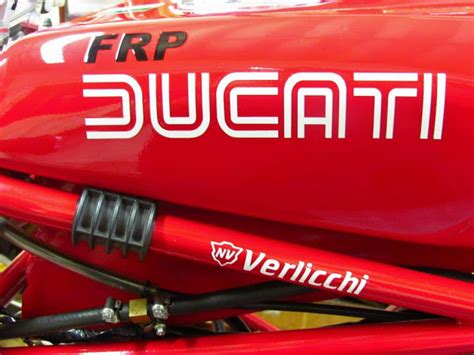 Fisher Racing Products Frp Ducati Tt1 750 Pallottola Rossa