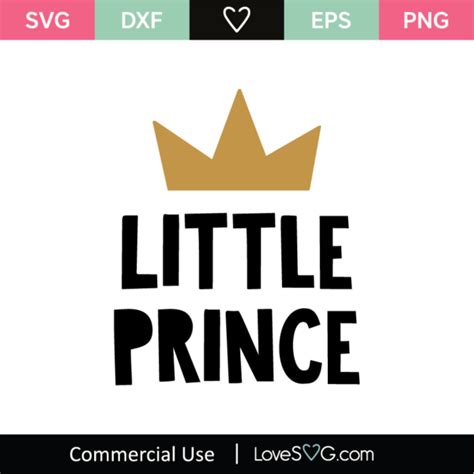 Little Prince Svg Cut File