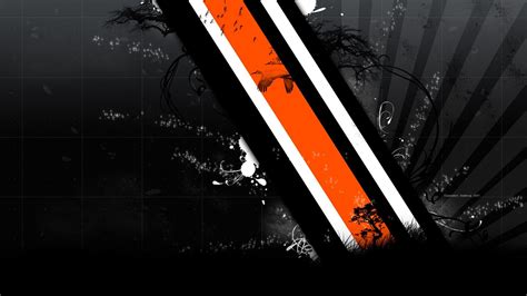 Online Crop Orange White And Black Digital Wallpaper Orange