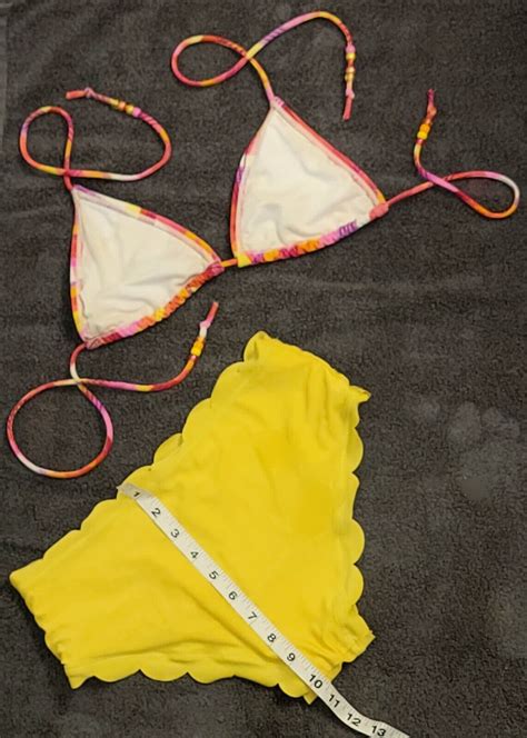 Womens 2 Piece Bikini Mixandmatch Optopshein Bottoms Sz S Ebay