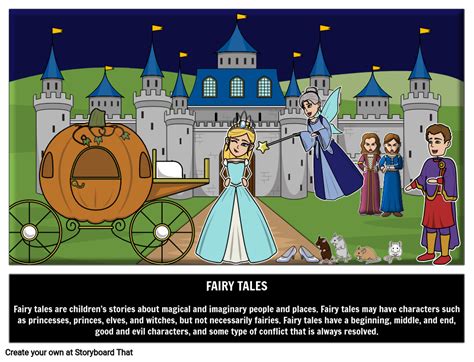 Fairy Tale Definition And Example Storyboard Storyboard