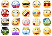 Set gratuito di 20 Smiles e Emoticons di alta qualità | Pixolo.it ...