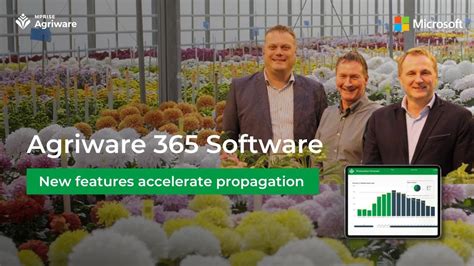 Royal Van Zanten Streamlines Business With Agriware Software Youtube