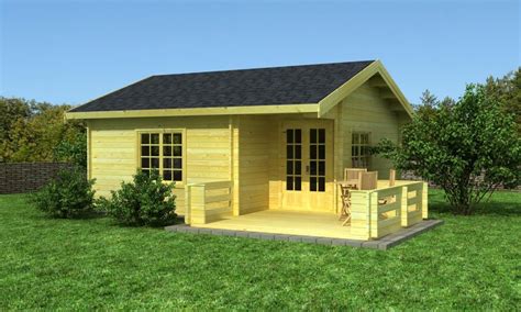 Ein kleines blockbohlen gartenhaus (sogenannte gartenhäuschen) in den größen 3×2 m, oder auch standard gartenhäuser mit 3×3 m, 4×3 m und 4×4 m außenmaß. Gartenhaus Holz