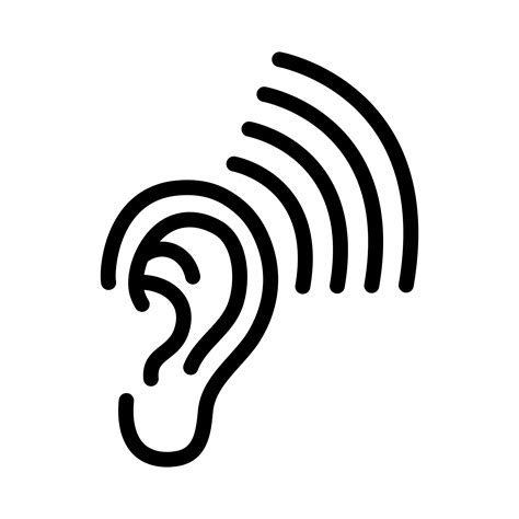 Hearing Icon Vector Art Icons And Graphics For Free Download
