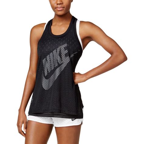 Nike Nike Womens Mesh Racerback Tank Top