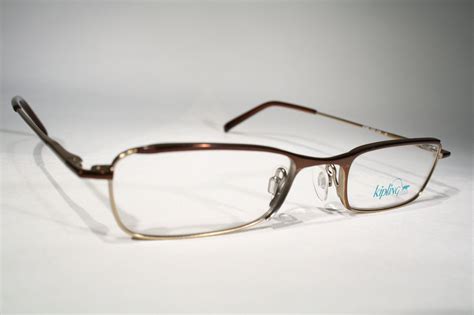 men s unworn kipling eyewear k290 vintage 1990 s slim copper color glasses eyeglass frames or