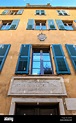 Maison Bonaparte, jaune avec des volets bleus, le lieu de naissance de ...