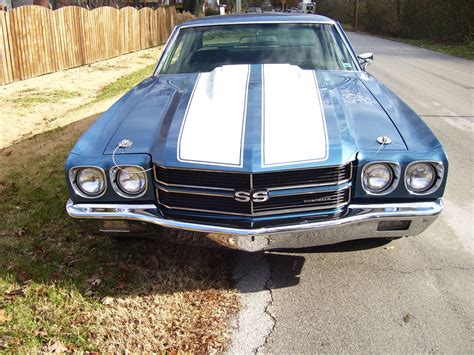True Fathom Blue 1970 Chevelle Supersport With 2 Build Sheets And Brand