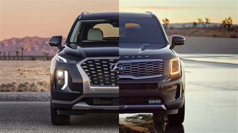 The large grille is just too much chromed plastic to be taken seriously. 2020 Hyundai Palisade vs 2020 Kia Telluride - Complete ...