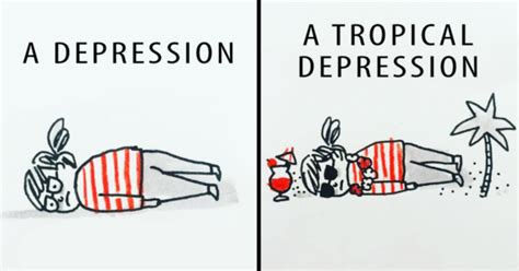 Artist Suffering From Anxiety And Depression Illustrates Her Life In