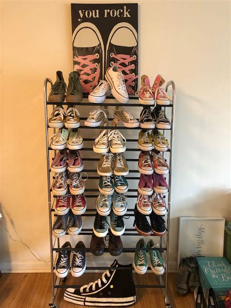 Thrifted Home Converse Sneaker Wall Finding Your Good