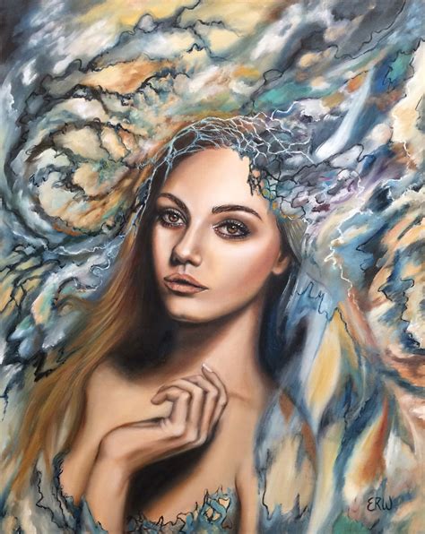 Artist Erica Wexler Suregency 16 X 20 Oil On Wood Panel Spirit