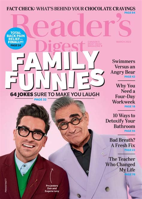 Reader S Digest Canada March 2022 Digital Discountmags Ca