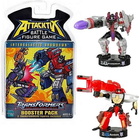 Transformers Attacktix Series 1 Booster Pack Set Hasbro
