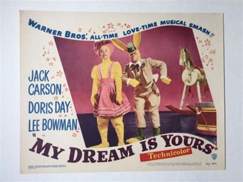 My Dream Is Yours Original Lobby Card Movie Poster Hollywood Movie Posters