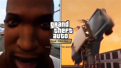 Gta Trilogy Glitches Compilation Grand Theft Auto Trilogy Remastered