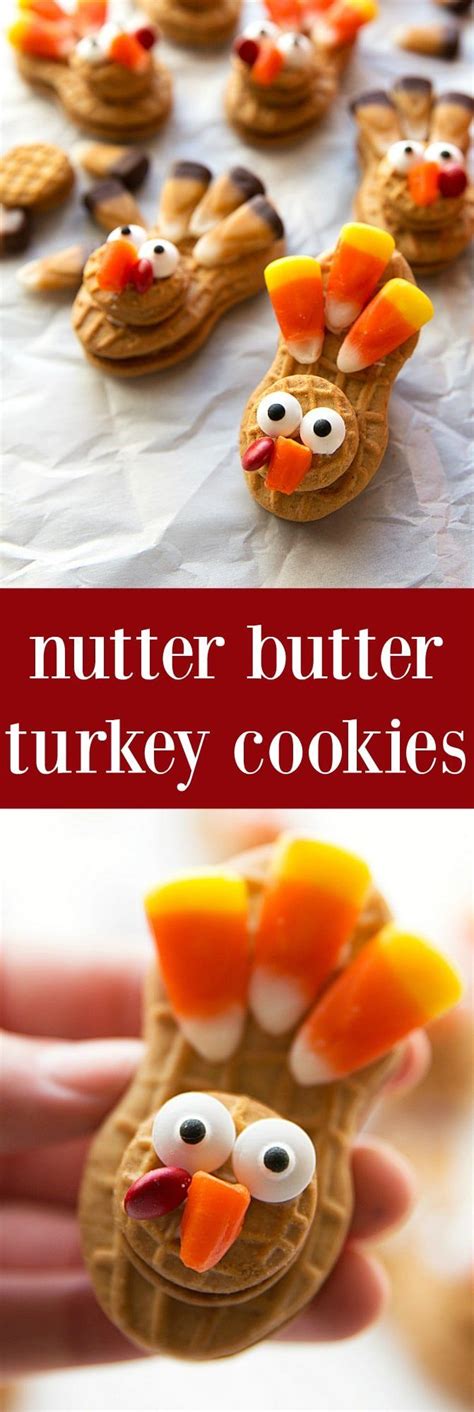 And surely, the whole idea of making homemade nutter butter cookies is totally extra…but friends, these are really good. "A simple and fun Thanksgiving treat -- decorated turkey ...